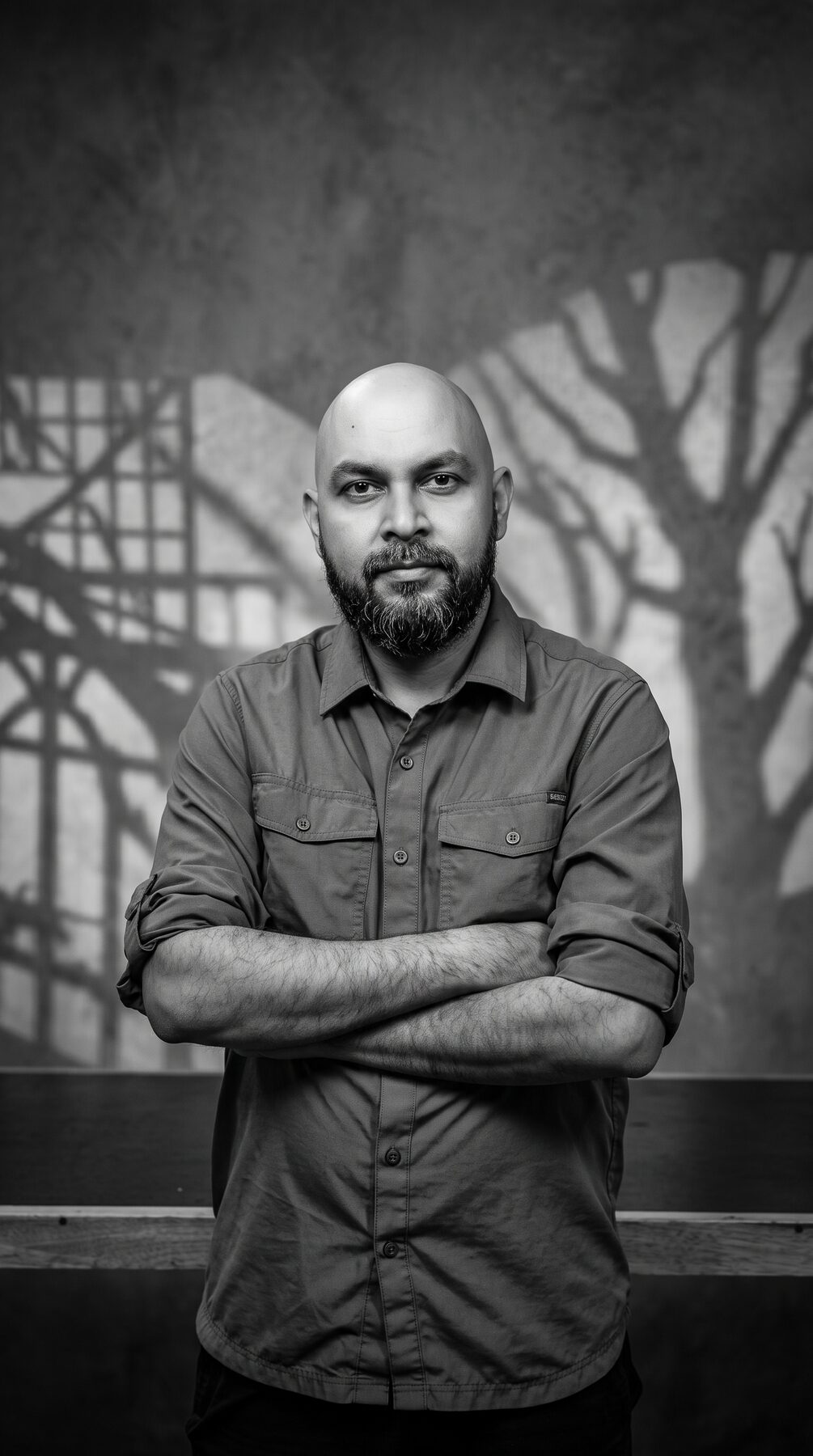 Retrato editorial de David Salvador Núñez