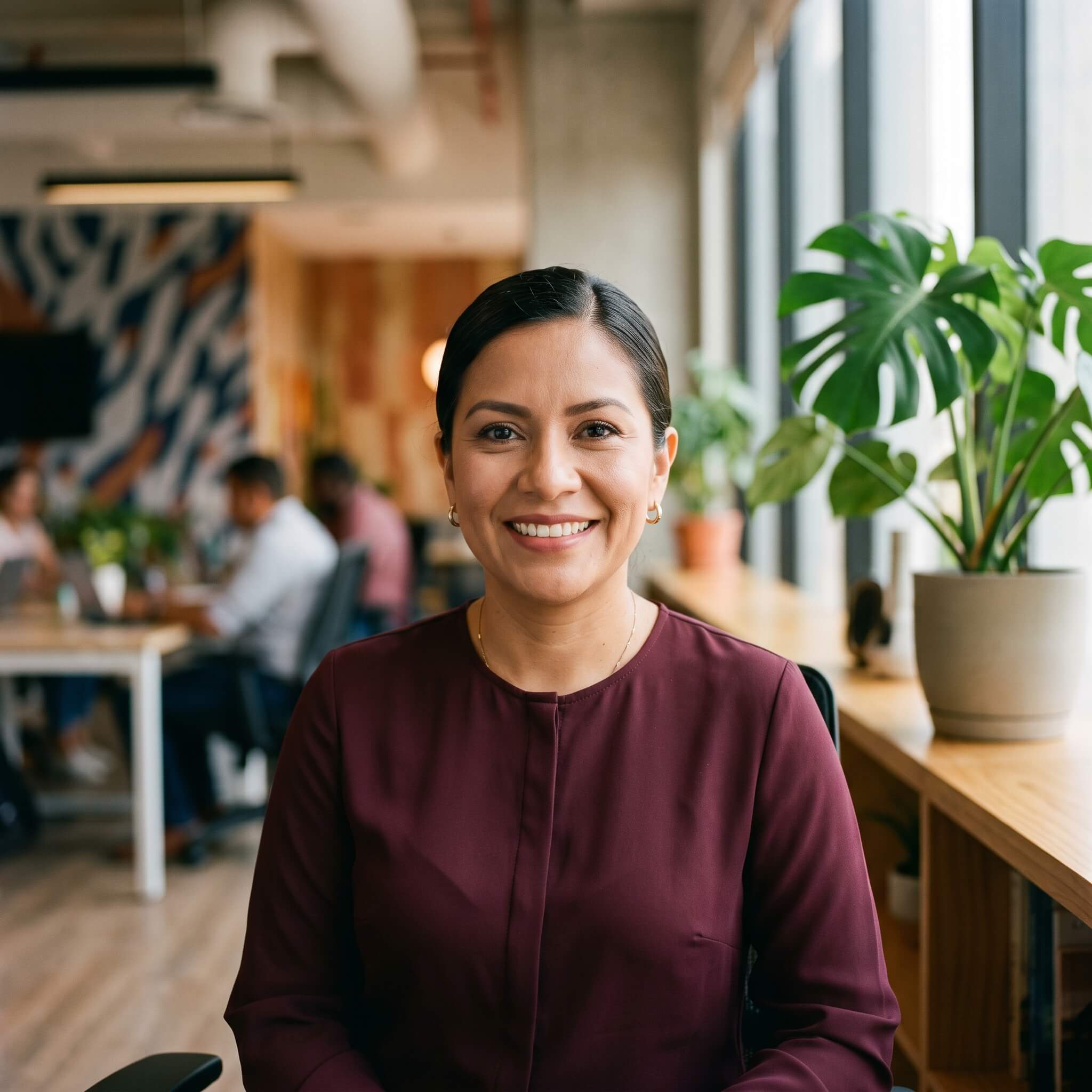 Mia, contadora en un despacho contable